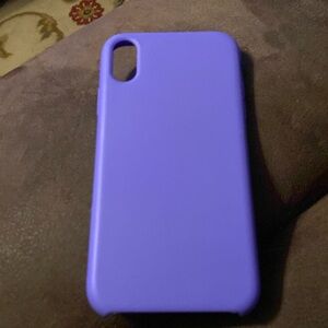 iPhone XR phone case in PURPLE